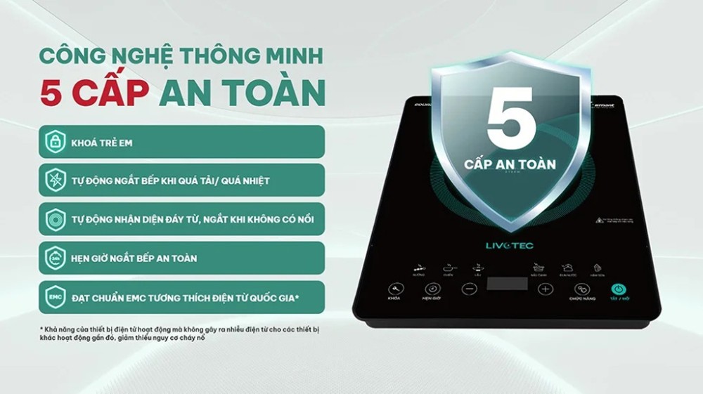  Hệ thống bảo vệ an toàn thông minh, bảo vệ người dùng