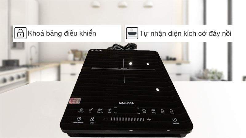 Tính năng của Bếp từ đơn Malloca MCT-K30