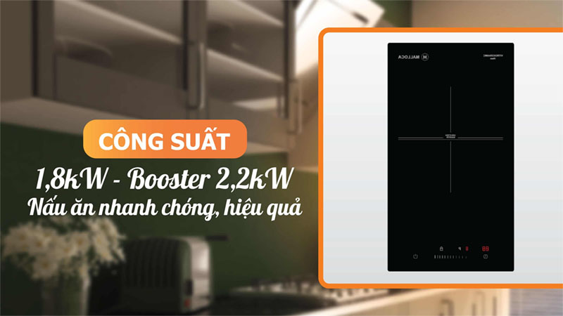 Bếp từ đơn Malloca MDI-301 - Hàng chính hãng