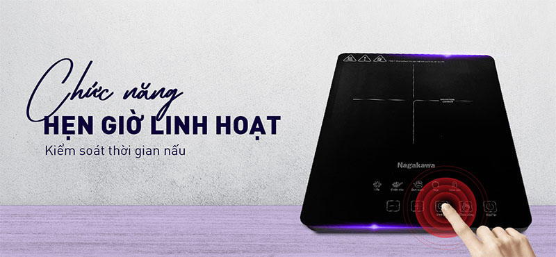 Bếp từ đơn Nagakawa NAG0718 - Hàng chính hãng