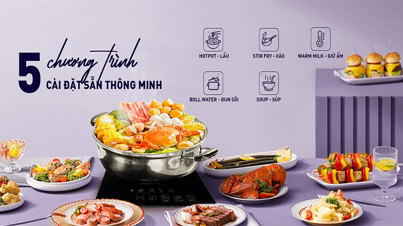 Bếp từ đơn Nagakawa NAG0718 - Hàng chính hãng