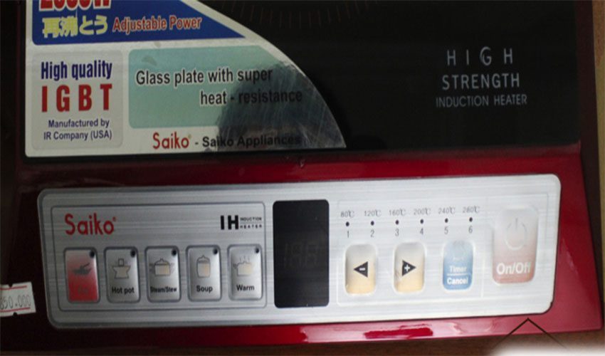 Bếp từ đơn Saiko SK-2005 - Hàng chính hãng