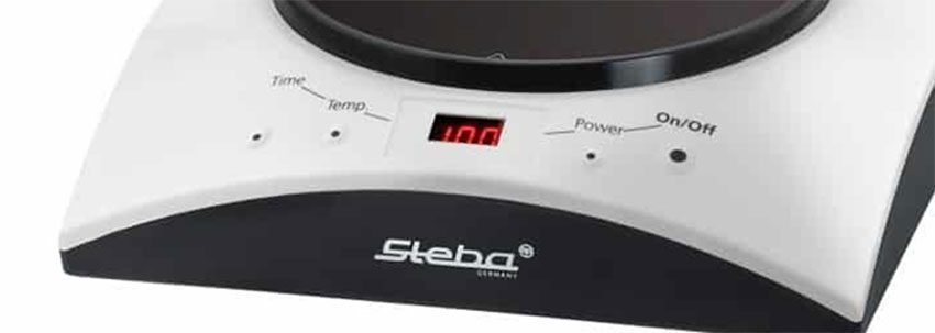 Bảng điều khiển của bếp từ đơn Steba IK11 S