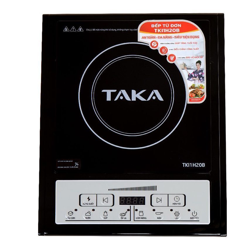 Bếp từ đơn Taka TKI1H20B - Hàng chính hãng