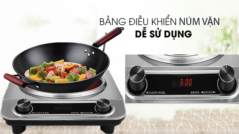 Bếp điện từ đơn công nghiệp HiPower 3500W - Hàng chính hãng