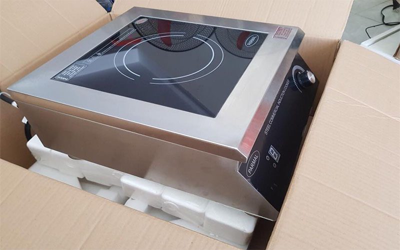 Bếp từ đơn công nghiệp Parmal 5000W mặt phẳng - Hàng chính hãng