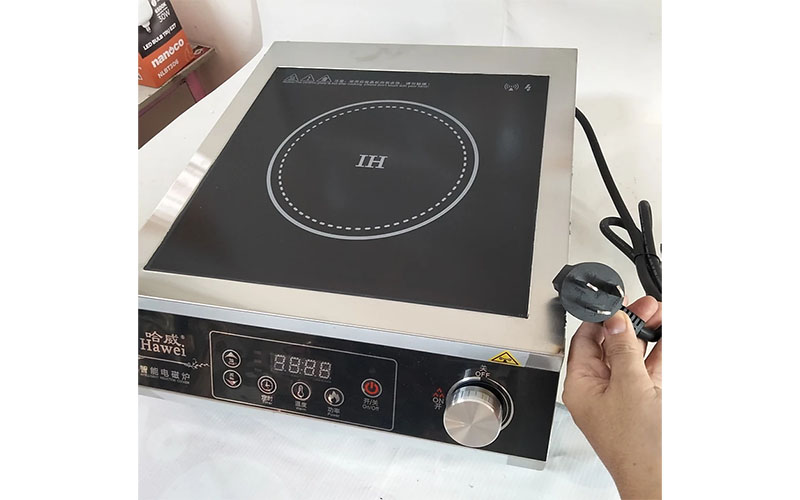 Bếp từ đơn công nghiệp mặt phẳng HAWEI 3500W - Hàng chính hãng