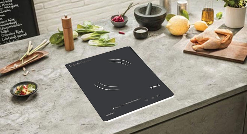 Bếp từ dương đơn Sanko SI-767W - Hàng chính hãng