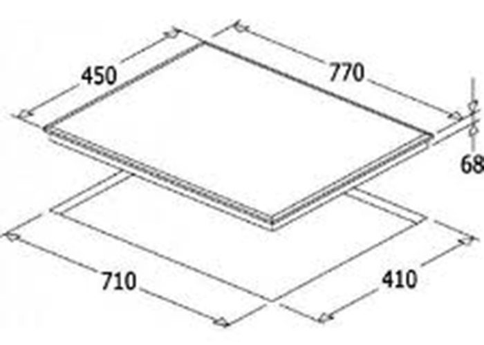 Bếp từ ba Hafele HC-I773B