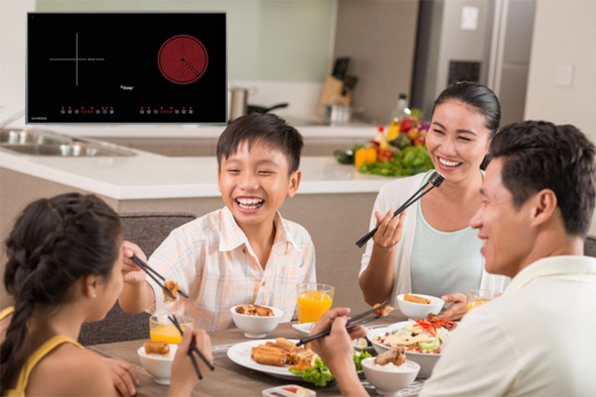 Bếp từ hồng ngoại Canzy CZ 900EGB - Hàng chính hãng