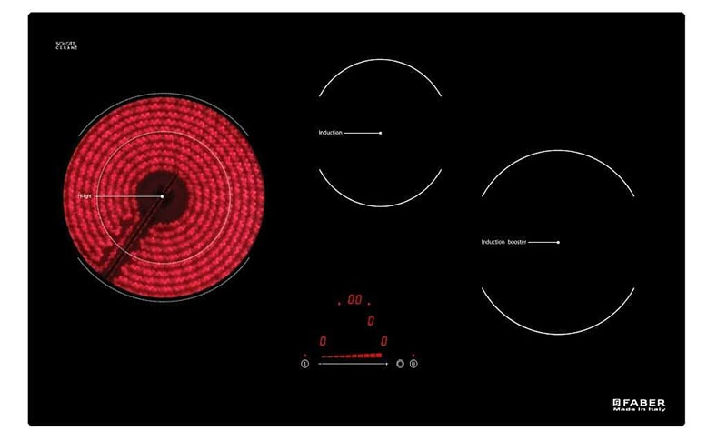 Bếp từ hồng ngoại kết hợp Faber FB-H2I - Hàng chính hãng