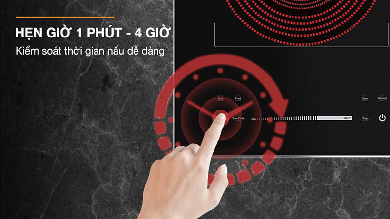 Bếp từ hồng ngoại lắp âm Sunhouse SHB81051-VMD - Hàng chính hãng