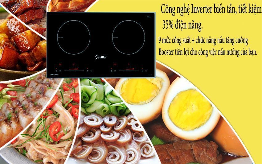 Bếp từ inverter Sevilla SV-M200T - Hàng chính hãng
