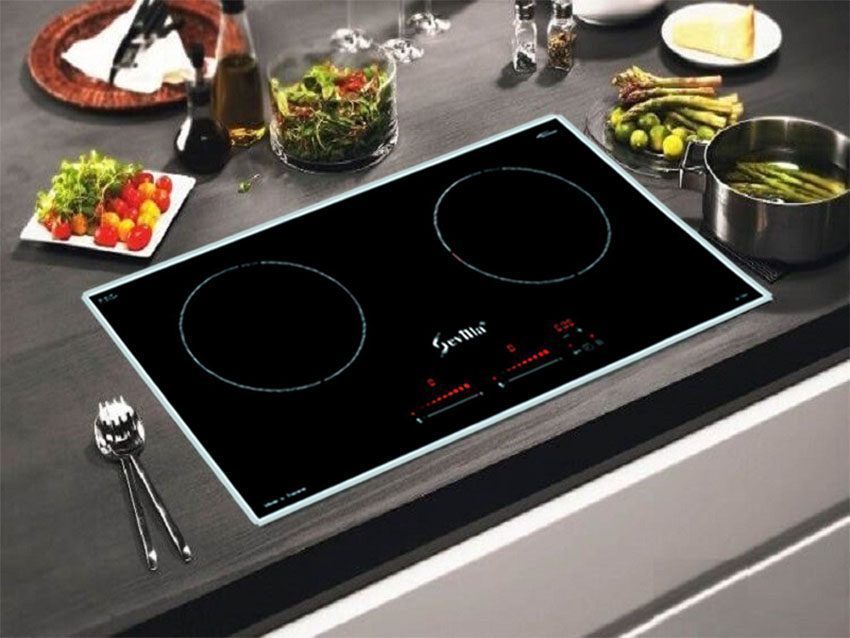 Bếp từ inverter Sevilla SV-T90S với thiết kế âm bàn bếp sang trọng