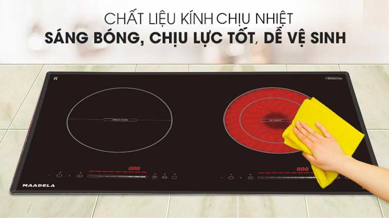 Bếp từ kết hợp hồng ngoại Maadela MD-222IH - Hàng chính hãng