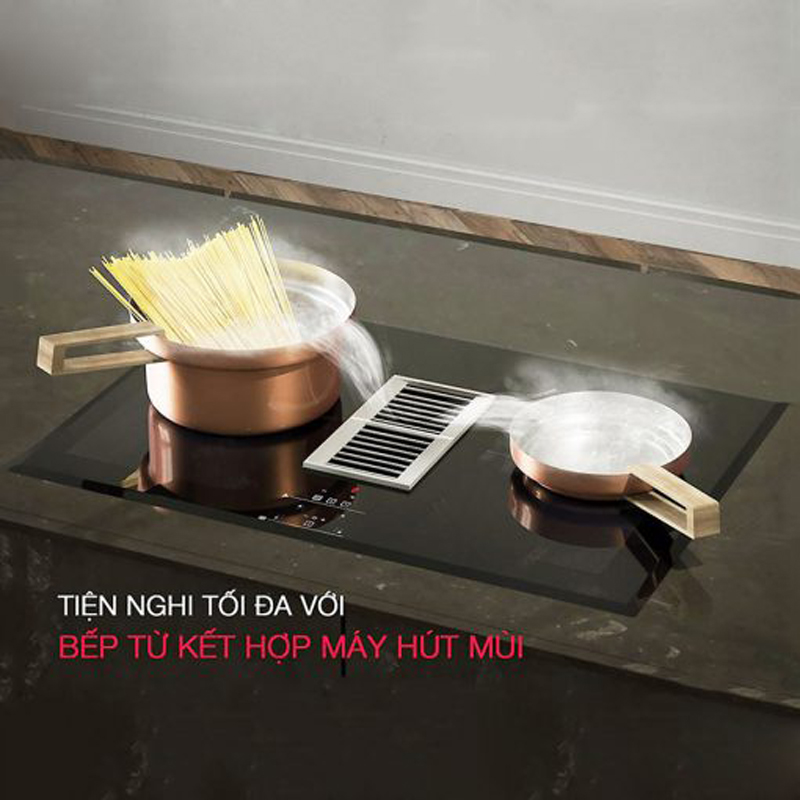 Bếp từ kết hợp hút mùi Hafele HC-IHH77D 536.61.655 - Hàng chính hãng
