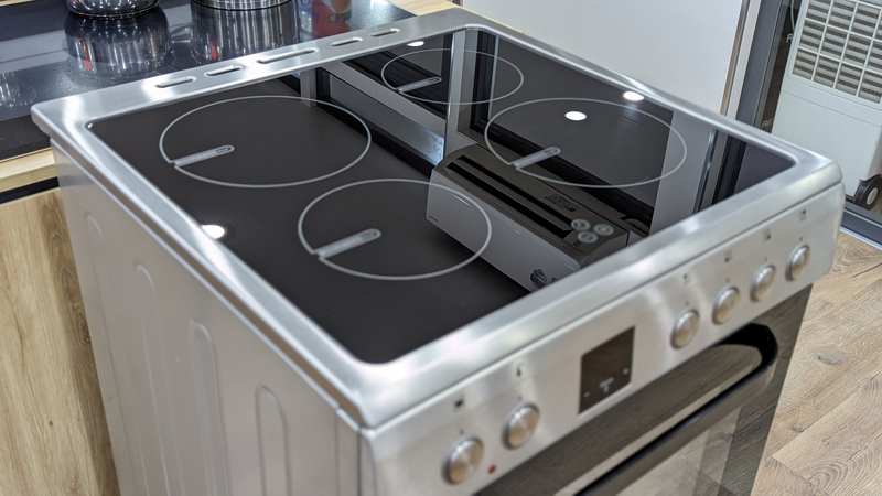 Bếp từ kết hợp lò nướng Kaff KF-FRT6604IN - Hàng chính hãng