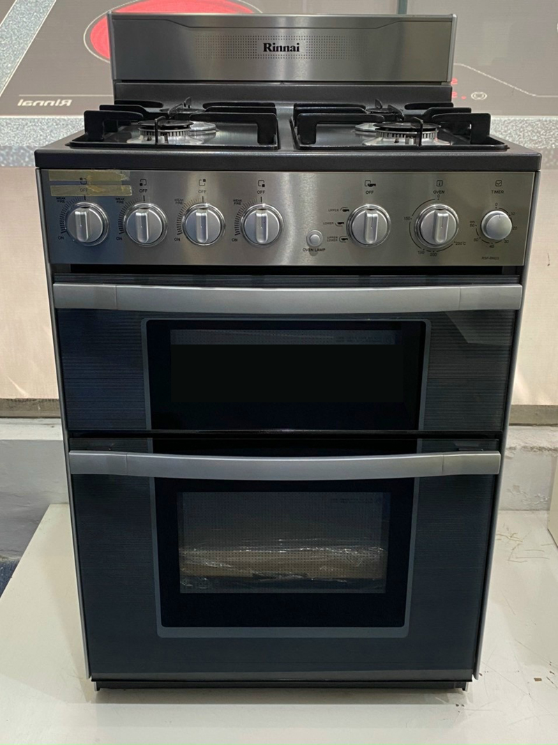 Bếp ga 4 vùng nấu kết hợp lò nướng Rinnai RSF-BM23 - Hàng chính hãng