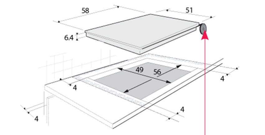 Bếp từ tư âm kính Brandt TI1082B - Hàng chính hãng