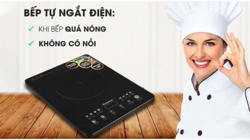 Bếp điện từ đơn Kangaroo KG18IH2 - Hàng chính hãng