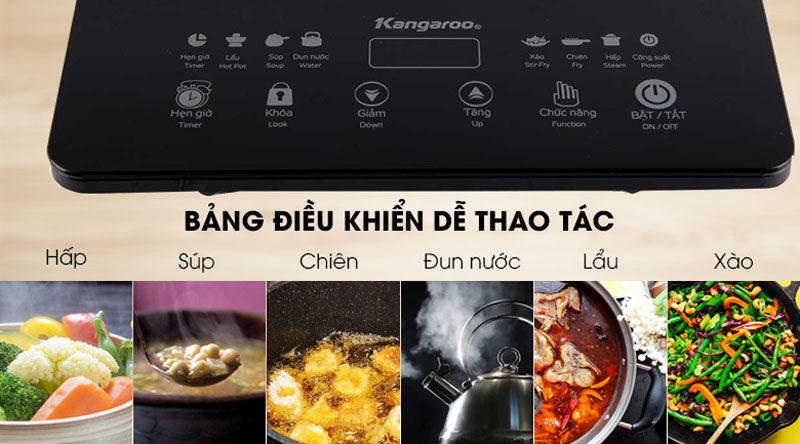 Bếp điện từ đơn Kangaroo KG18IH2 - Hàng chính hãng