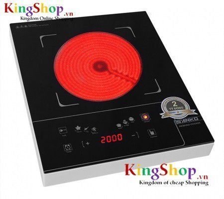 Bếp hồng ngoại SANKO SPN 7617S  –  Tiêu Chuẩn Châu Âu - Hàng chính hãng