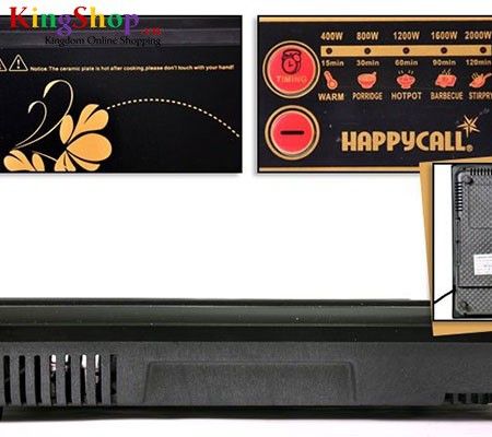 Bếp hồng ngoại halogen Happy Call HT-J100 - Hàng chính hãng