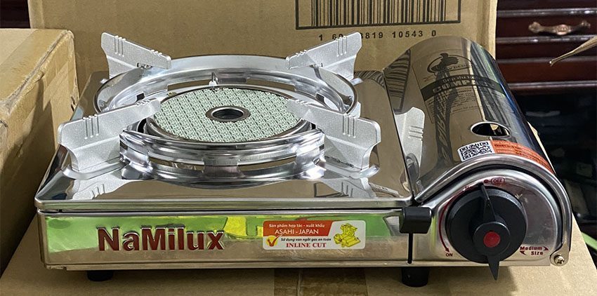 Bếp gas du lịch hồng ngoại Namilux PM1817AS - Hàng chính hãng