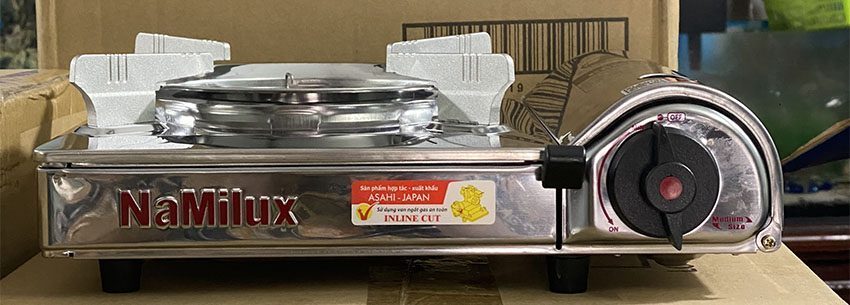 Bếp gas du lịch hồng ngoại Namilux PM1817AS - Hàng chính hãng