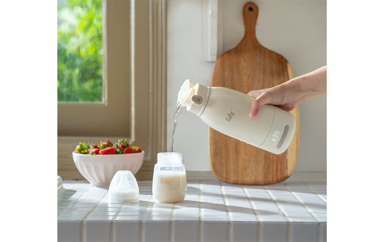 Bình đun và hâm nước pha sữa mini Smart 7 Fatzbaby FB3813KB - Hàng chính hãng
