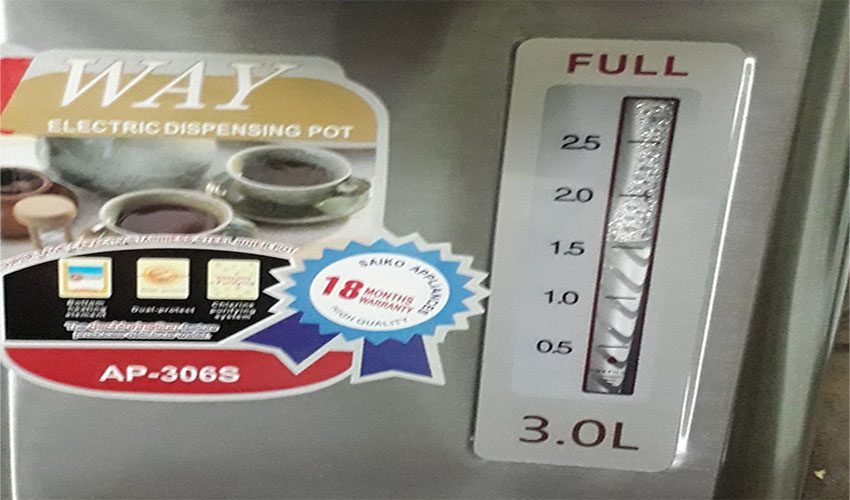 Bình thủy điện Saiko AP-306S - Hàng chính hãng