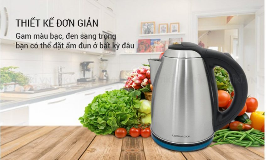 Thiết kế của ấm siêu tốc Lock&Lock EJK148SLV