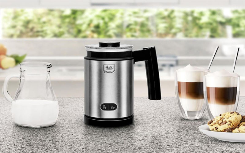 Bình đánh sữa Melitta Cremio II Stainless Steel