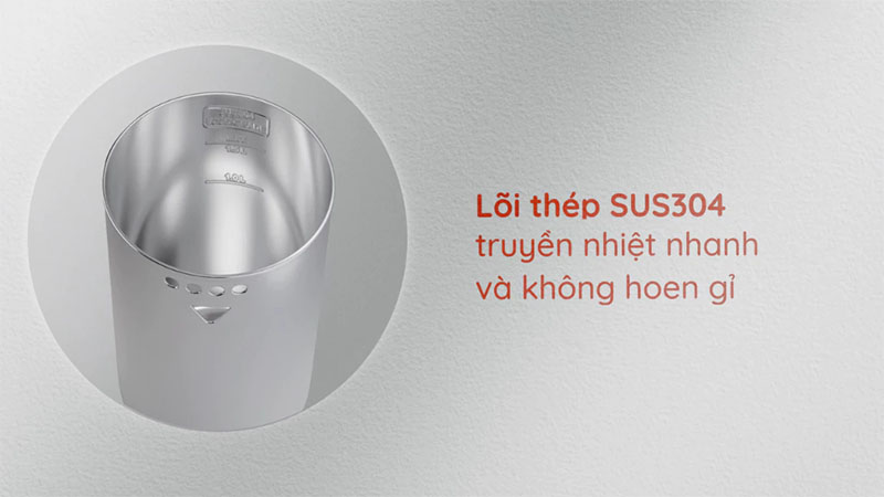 Bình đun nước giữ nhiệt siêu tốc Beborn Presto 3 K03TB - Hàng chính hãng
