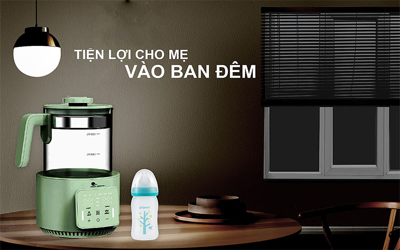 Bình đun nước pha sữa FujiMaster FJM-1815 - Hàng chính hãng