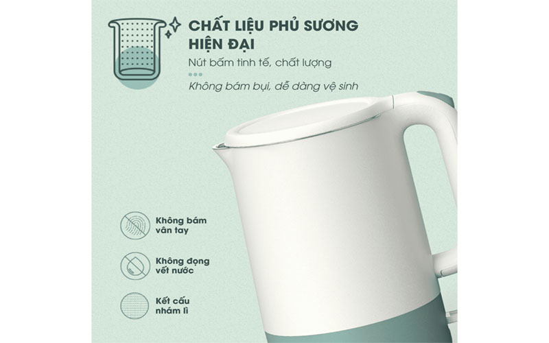 Bình đun nước siêu tốc Bear ZDH-Q17B1 - Hàng chính hãng