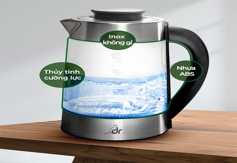 Bình đun nước siêu tốc Dreamer DK-S17 - Hàng chính hãng