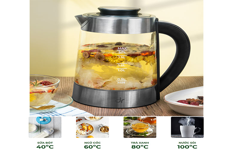 Bình đun nước siêu tốc Dreamer DK-S17 - Hàng chính hãng