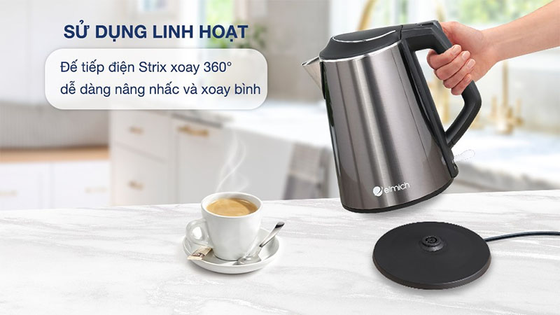 Đế tiếp điện của Bình đun nước siêu tốc Elmich KEE-1785