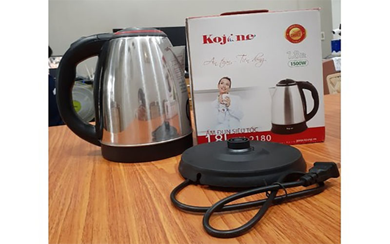 Bình đun nước siêu tốc Kojine KJ-2180 - Hàng chính hãng