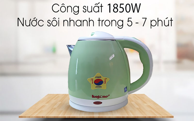 Bình đun nước siêu tốc Kojine KJ-2181A - Hàng chính hãng