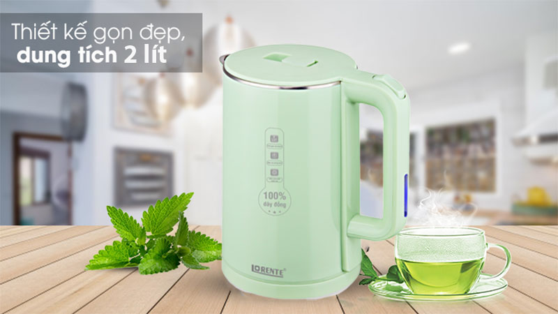 Bình đun nước siêu tốc Lorente LT-3022 - Hàng chính hãng