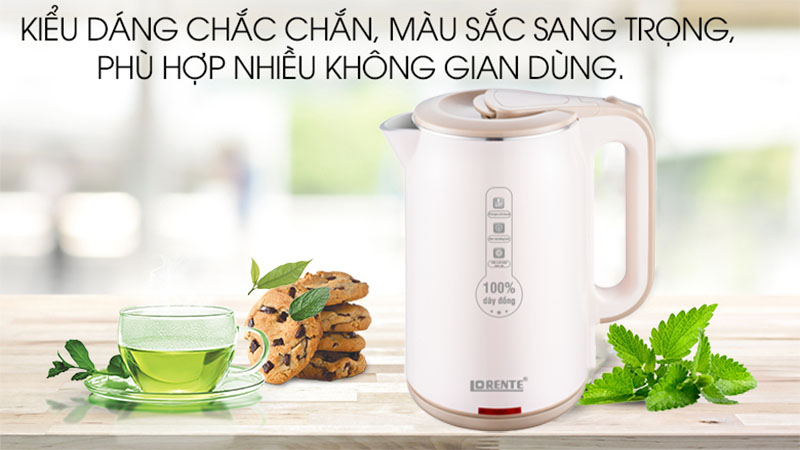 Bình đun nước siêu tốc Lorente LT-3055 - Hàng chính hãng