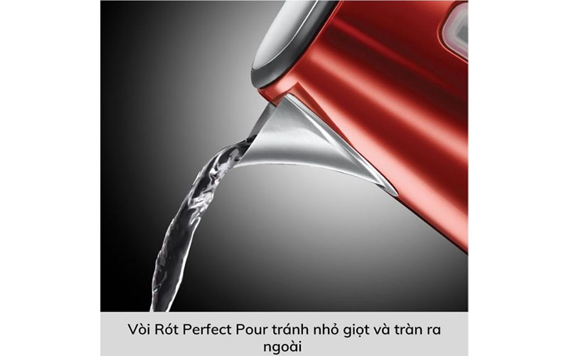 Bình đun nước siêu tốc Russell Hobbs 23210-70 Lunar Solar - Hàng chính hãng