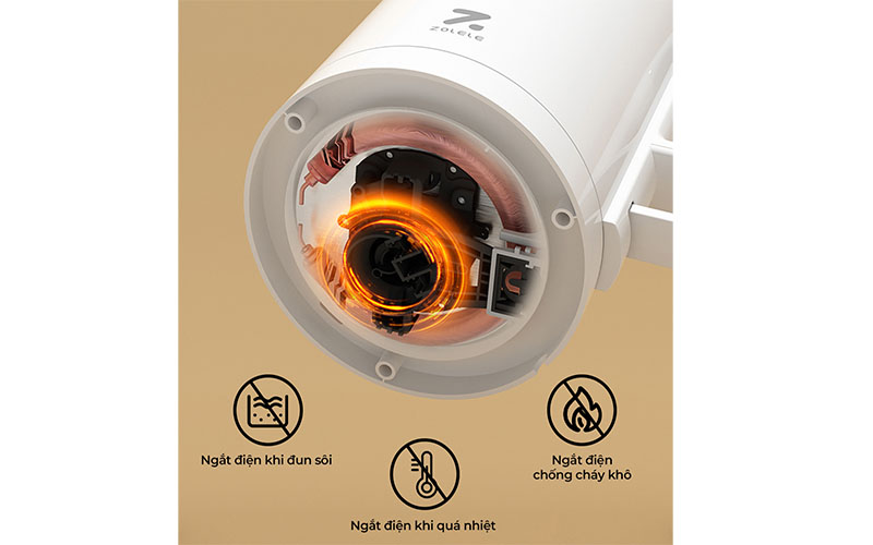 Bình đun nước siêu tốc Zolele HK151 - Hàng chính hãng