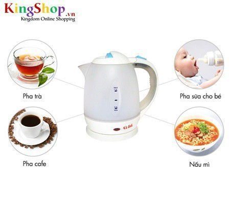 Bình đun siêu tốc Gali GL-0010 - Dung tích 1 lít - Hàng chính hãng