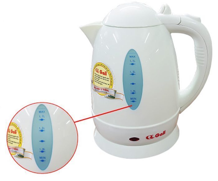 Bình đun siêu tốc Gali GL-0017W - Hàng chính hãng