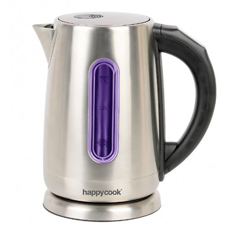 Bình đun siêu tốc inox điện tử Happy Cook HEK-170D - Hàng chính hãng