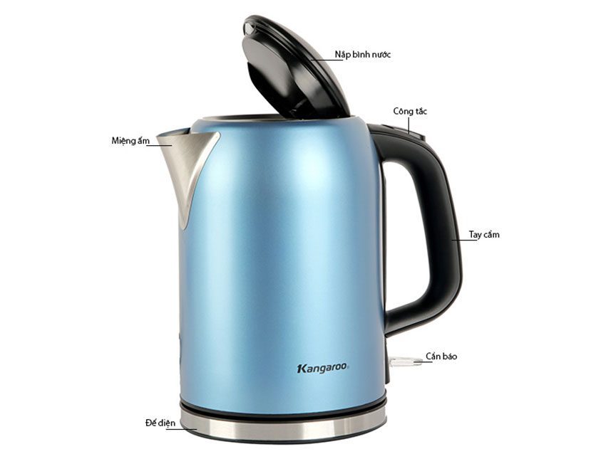Bình đun siêu tốc Kangaroo KG17K1 - Hàng chính hãng