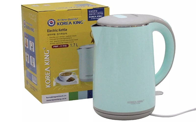 Bình đun siêu tốc Korea King PWP-17P/G - Hàng chính hãng